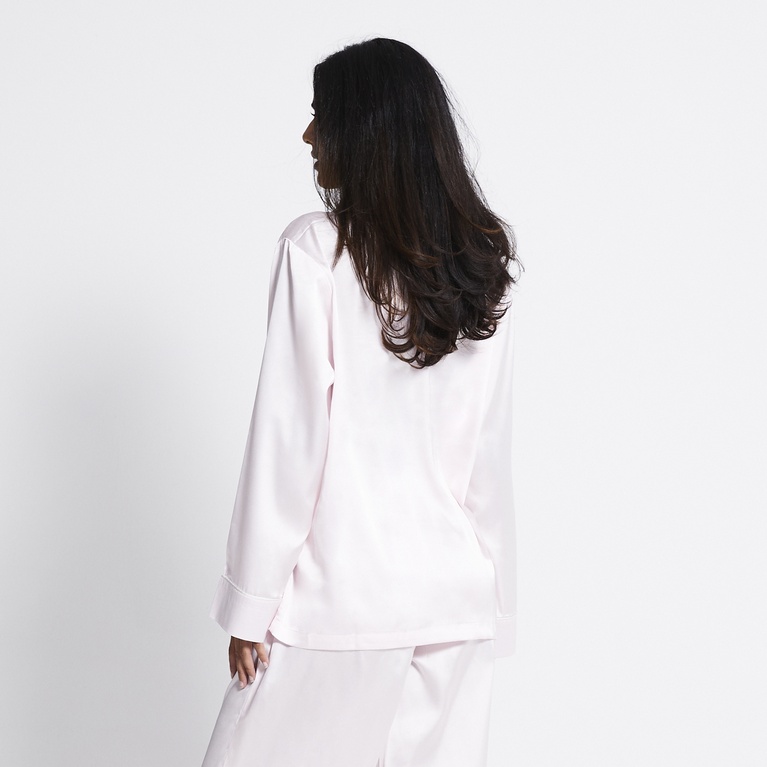 Satin pj shirt "Marina"